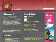 Tablet Screenshot of critify.de